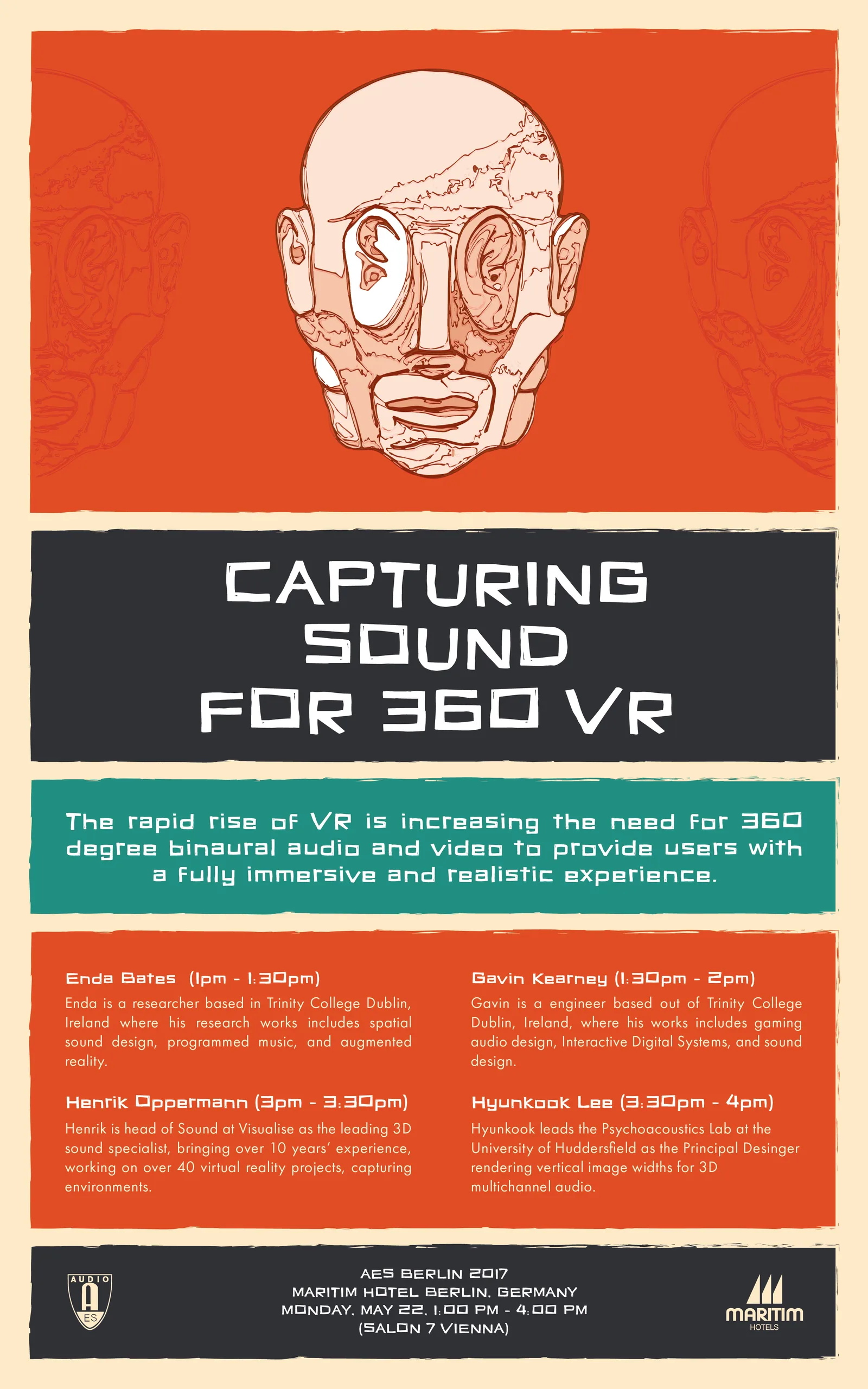 Visual Communication | AES Berlin Poster